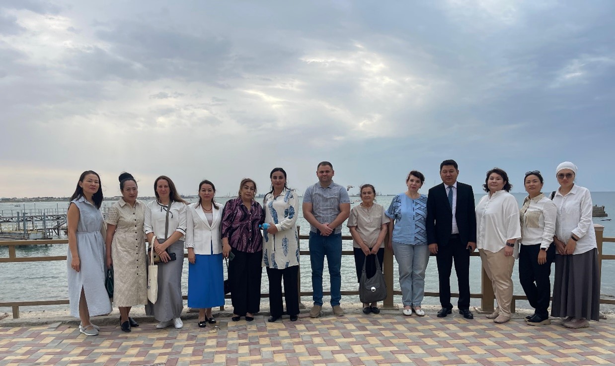 An exchange visit of water quality laboratories from Central Asian countries took place in Aktau.