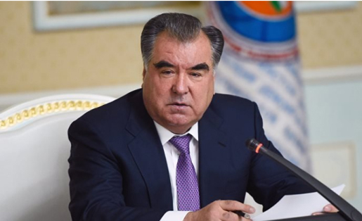 Emomali Rahmon, President of the Republic of Tajikistan