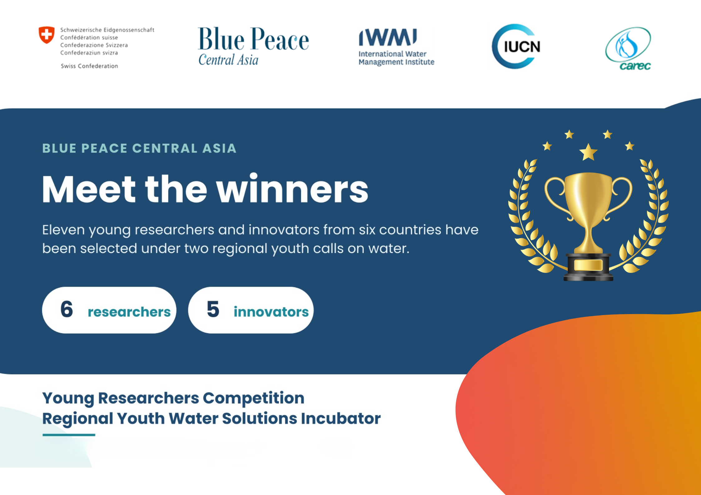Blue Peace Central Asia announces selected researchers and innovators for two regional youth initiatives